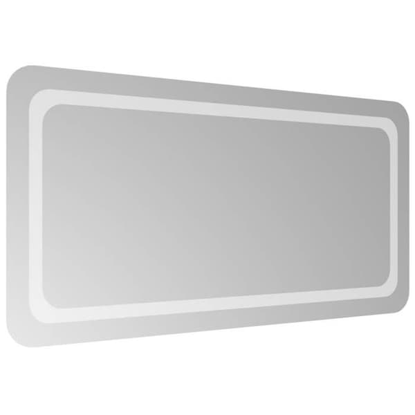 Maison Exclusive - LED-badrumsspegel 50x100 cm