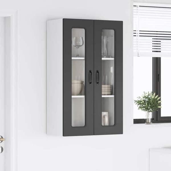 Maison Exclusive - Kalmar Sort opvaskemaskinepanel 60 x 31 x 100 cm Svart
