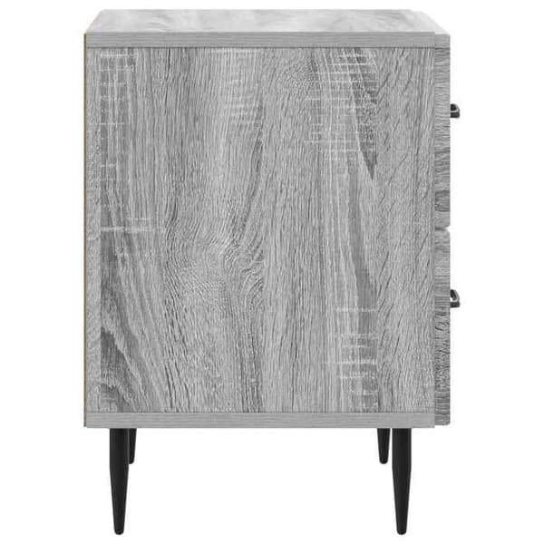 Maison Exclusive - Natteskab Sonoma grå 43 x 34,5 x 47,5 cm