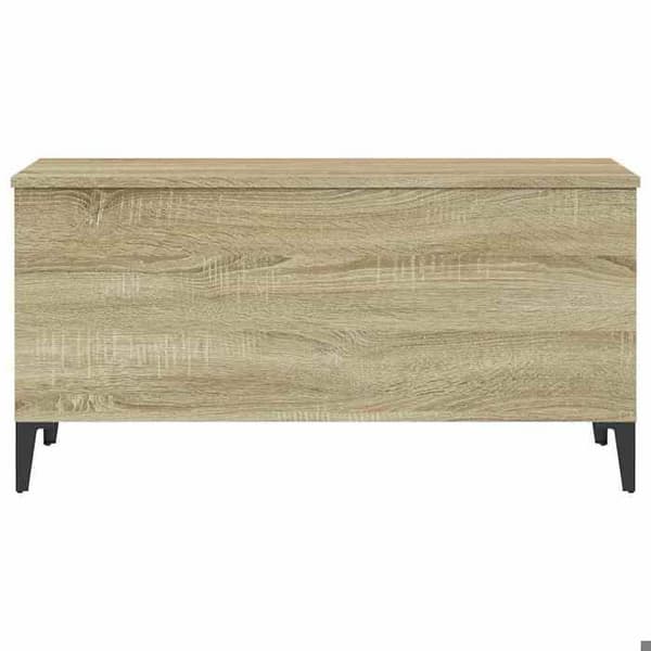 Maison Exclusive - Soffbord Ek sonoma 90x44,5x45 cm Ingenjörsträ