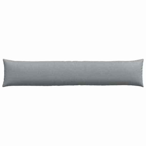 Soffkudde - EXKLUSIV HEM - 200 x 40 cm - Ljusgrå - Avtagbart blixtlåsfodral - Polyesterfyllning - Paket med 2 Ljusgrått