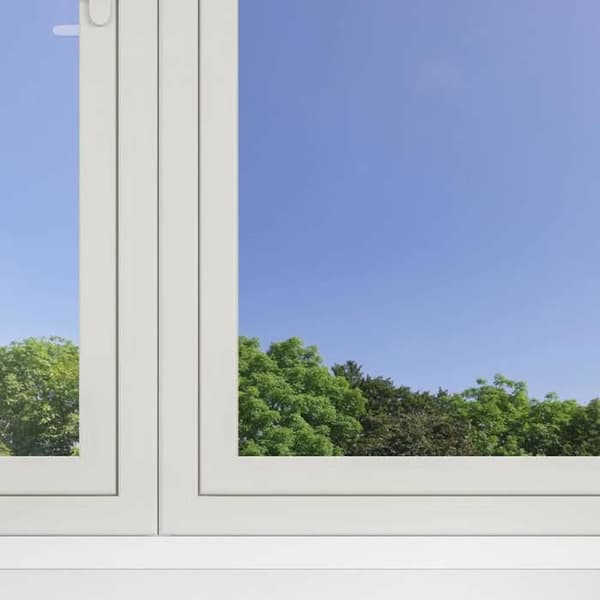 Maison Exclusive - Reflekterande solfilm statisk Silver 90 x 1000 cm PVC