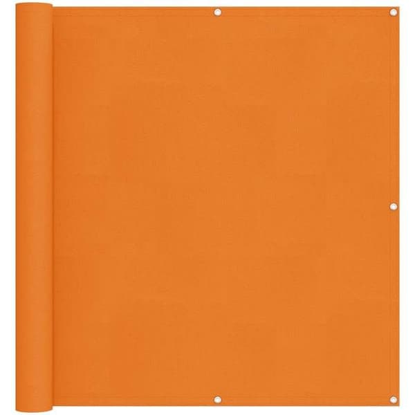 Maison Exclusive - Balkongskärm 110 x 400 cm Oxfordtyg Rektangulär Orange
