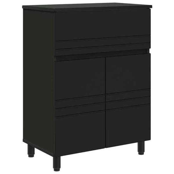 Maison Exclusive - Badeværelsesvaskeskab Sort 60 x 35 x 80 cm