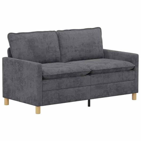 Maison Exclusive - Mörkgrå soffa 156 x 81 x 87,5 cm Polyester