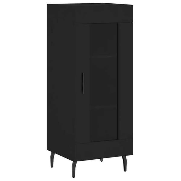 Maison Exclusive - Buffé Svart 34,5x34x90 cm Ingenjörsträ