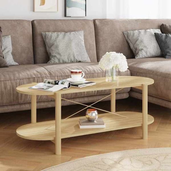 Maison Exclusive - Soffbord 110x48x40 cm Ingenjörsträ