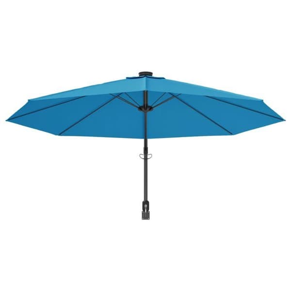 Maison Exclusive - Marineblå vægparasol 290 cm