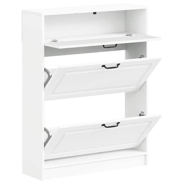Maison Exclusive - Skoskab UTRECHT 78 x 24 x 100 cm Ingeniørtræ Ej specificerat