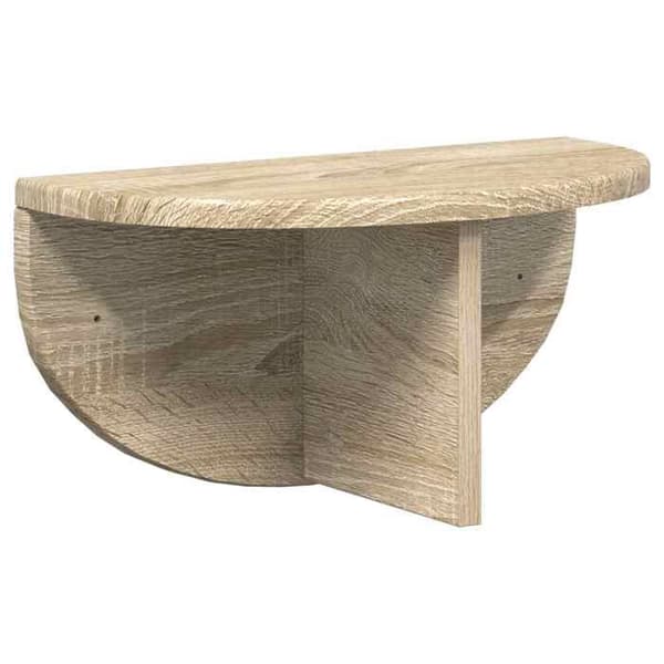 Væghylde - EKSKLUSIV HUS - Sonoma Eg - 38 x 19 x 19 cm - Spånplade - Moderne design Sonoma ek