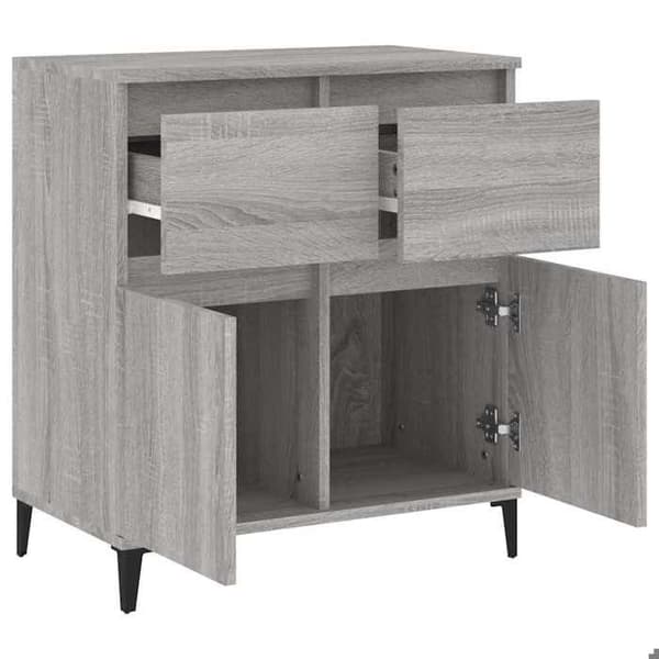 Maison Exclusive - Buffet Sonoma grå 60x35x70 cm Ingeniørtræ