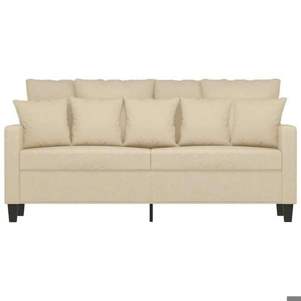 Maison Exclusive - 2-personers sofa Creme 140 cm Stof