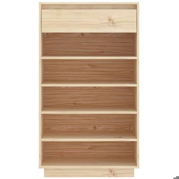 Maison Exclusive - Kengäteline 60x34x105 cm Massiivipuu