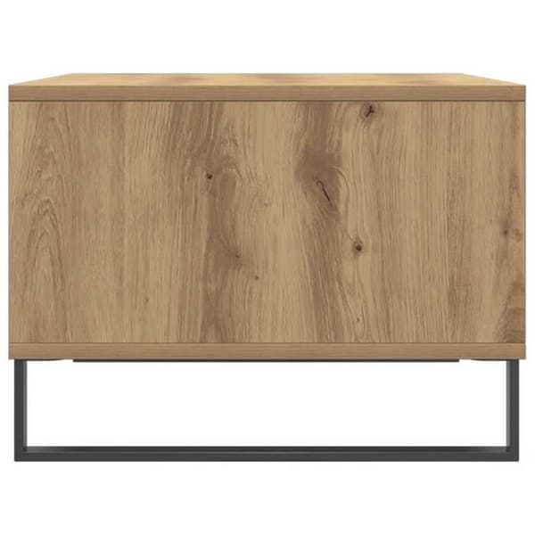 Bord - EKSKLUSIV HUS - 90×50×36,5 cm - Ingeniørtræ - Eg - Stort opbevaring Ek