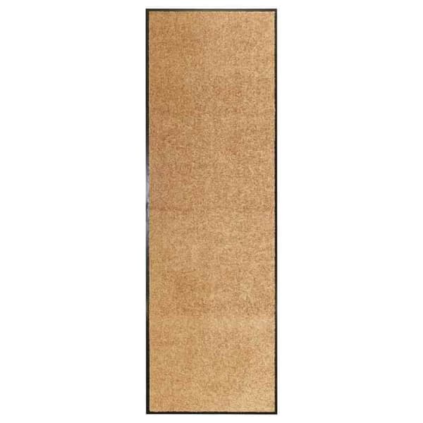 Maison Exclusive - Pestävä matto Kermansävy 60x180 cm