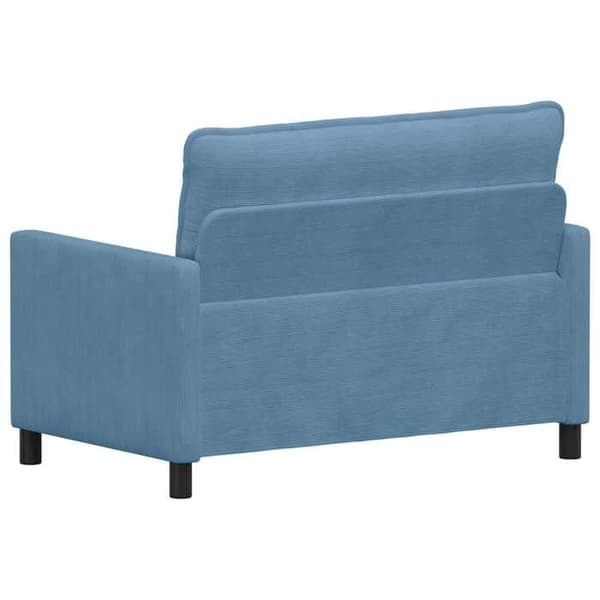 Maison Exclusive - Blå Soffa 126 x 81 x 87,5 cm Tyg