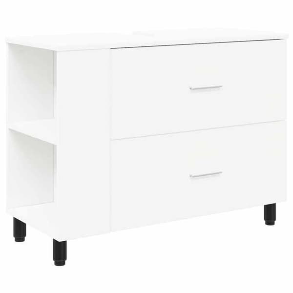Maison Exclusive - Badeværelsesvaskeskab Hvid 80 x 35 x 60 cm