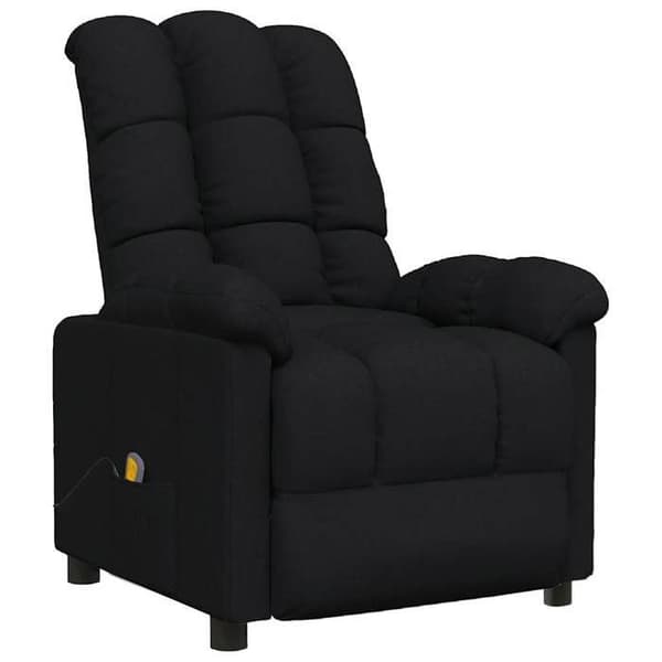 Maison Exclusive - Musta kangasmassagetuoli