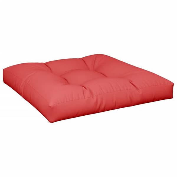 Maison Exclusive - Punainen palettityyny 80x80x12 cm kangas