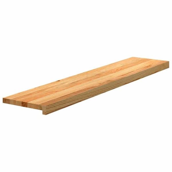 Trappe - EKSKLUSIV HUS - 8 dele - Massivt egetræ - 120x30x2 cm - Lys brun ljusbrun