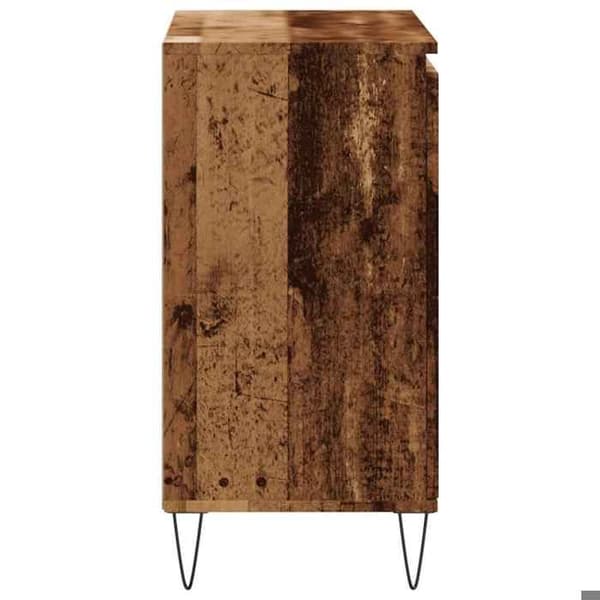 Maison Exclusive - Vanha puubuffet 101,5x35x70 cm insinööripuusta