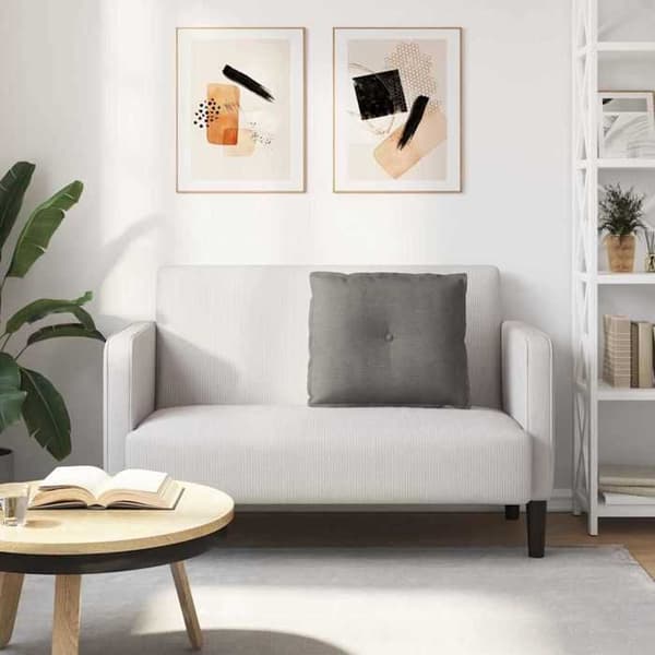 Maison Exclusive - Ljusgrå Ryggkudde 60 x 50 x 19 cm Ljusgrått
