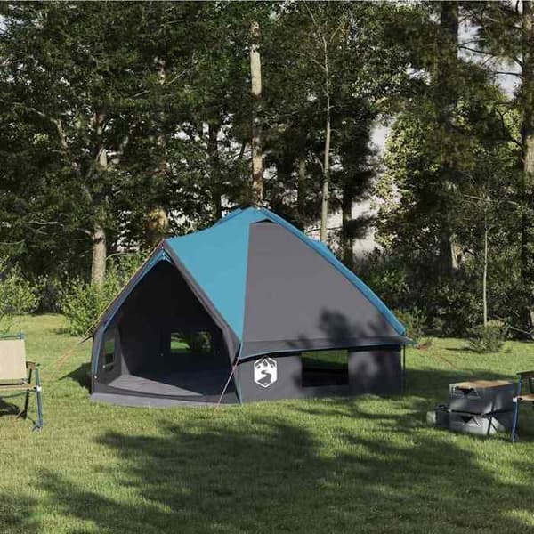 Maison Exclusive - Teepee Telt til 6 personer Blå og Grå