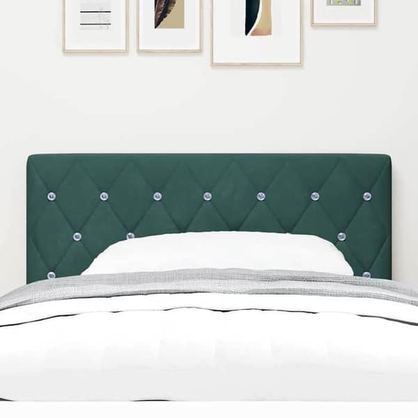 Maison Exclusive - Hovedgærde Mørkegrøn 100 cm Velour