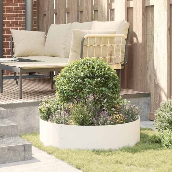 Maison Exclusive - Blomkruka 5 st Vit 80 x 80 x 20 cm