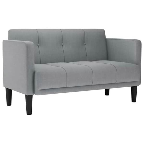Maison Exclusive - Lysegrå 2-personers sofa 111 cm i stof