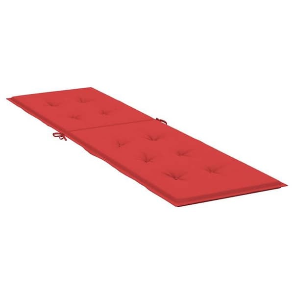 Maison Exclusive - Punainen terassituolin tyyny (75+105)x50x4 cm