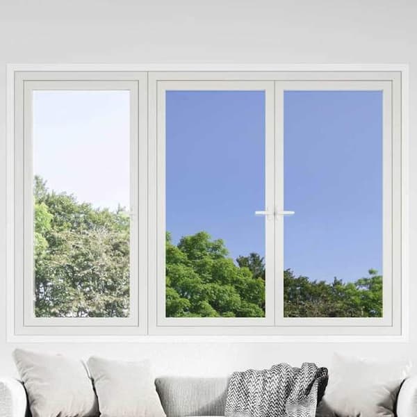 Maison Exclusive - Reflekterande solfilm statisk Silver 90 x 1000 cm PVC