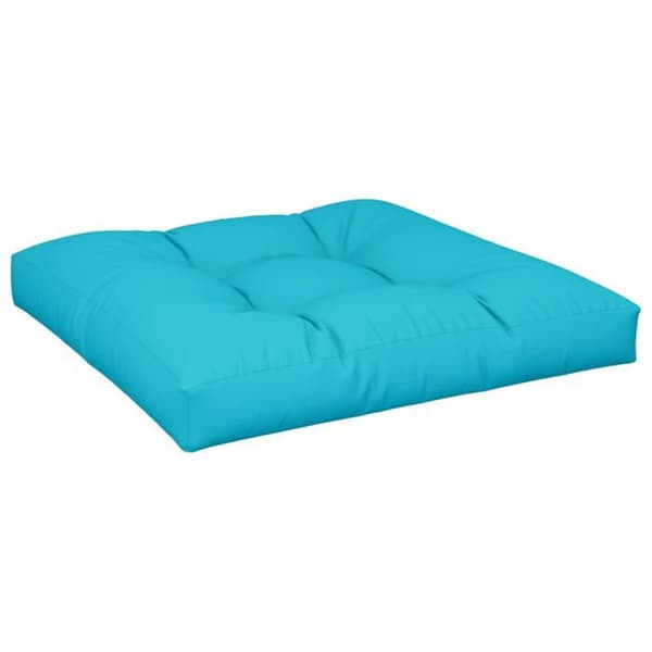 Maison Exclusive - Turkos pallkudde 80x80x12 cm tyg Turkos