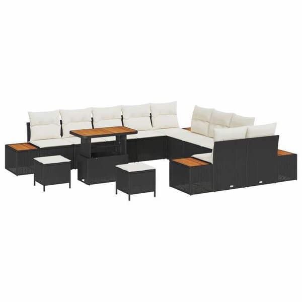 Maison Exclusive - 13 osan puutarhakalustesarja 12-hengen