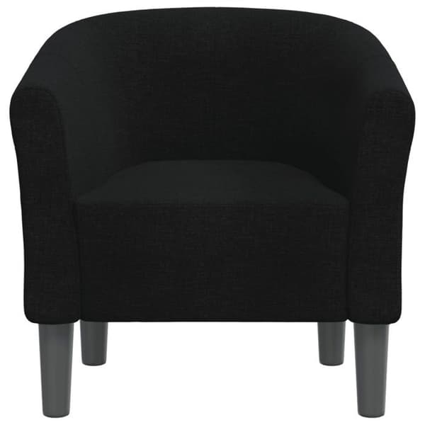Maison Exclusive - Svart cabrioletstol i tyg Svart