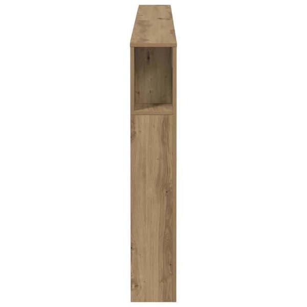 Maison Exclusive - Håndlavet egetræ senghovedgærde 180x18,5x102,5 cm