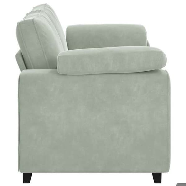 Maison Exclusive - Sofa grå lys 180x77x82 cm velour