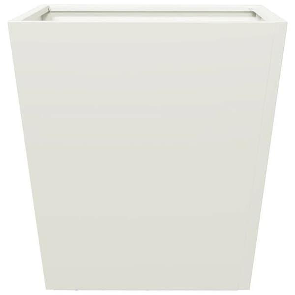 Maison Exclusive - 2 stk. blomsterkummer hvid 40x40x40 cm stål