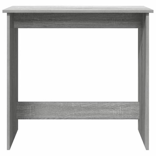 Maison Exclusive - Sonoma grå skrivebord 80x40x75 cm i ingeniørtræ sonoma grå