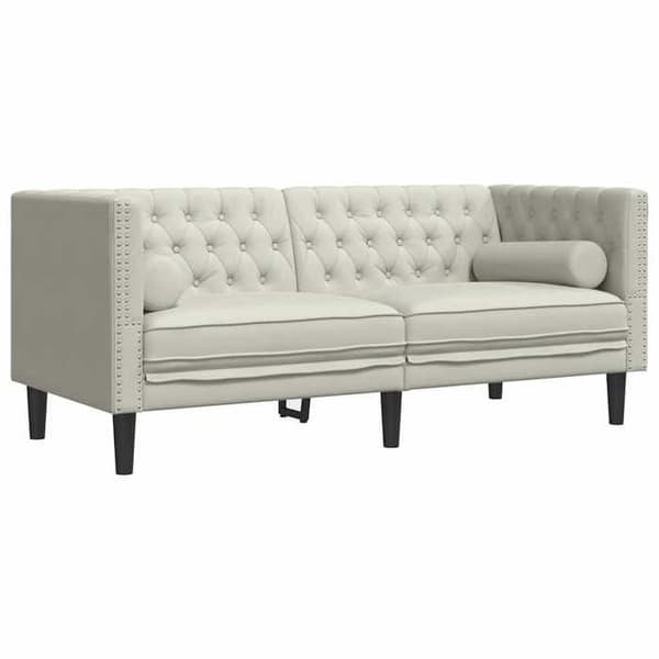 Maison Exclusive - Chesterfield sofa sæt med 3 stk. velourpuder