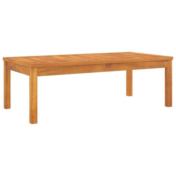 Maison Exclusive - Havegruppe 5 stk med pude i solid akacietræ