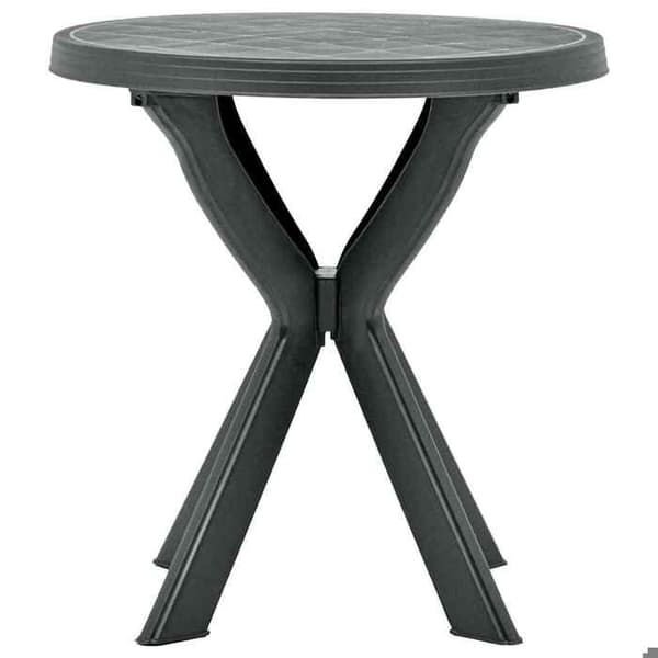 Maison Exclusive - Bistrobord Anthracite Ø70 cm Plast antracit