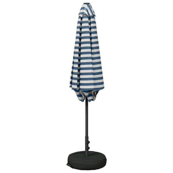 Maison Exclusive - Trädgårdsparasol med rektangulär bas 3 x 3 m Polyester
