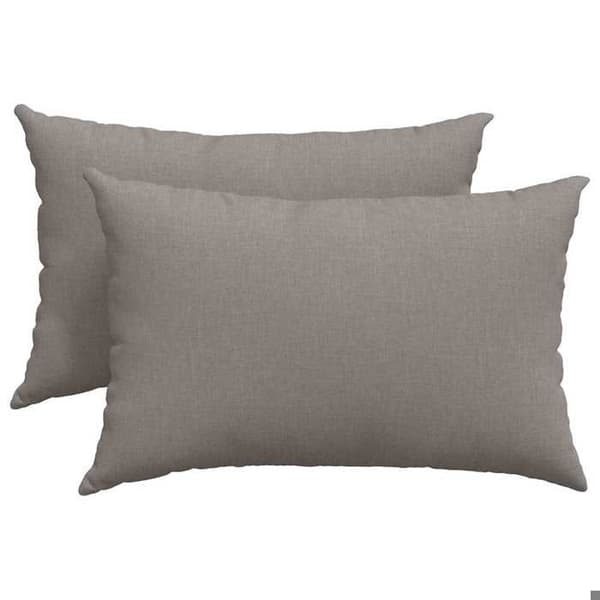 Maison Exclusive - Soffkuddar 2 st tyg Taupe 60 x 40 cm Mol