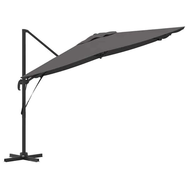 Maison Exclusive - Parasol Roma Rektangulär 286 x 284 x 265 cm antracit