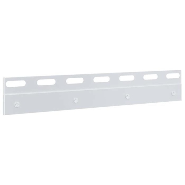 Forbindelsesplade - Eksklusivt Hus - Rustfrit stål - 28 x 4 cm - Sæt med 4 stk. Silver