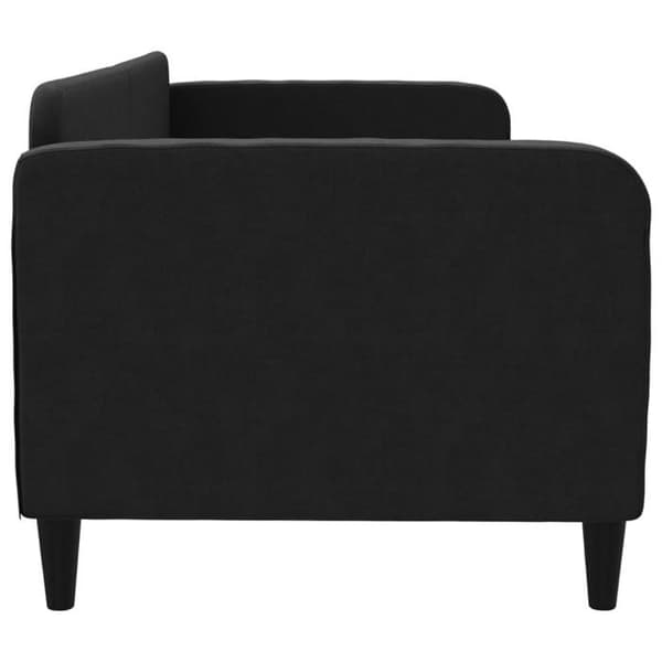 Maison Exclusive - Sengebænk uden madras sort 80x200 cm stof