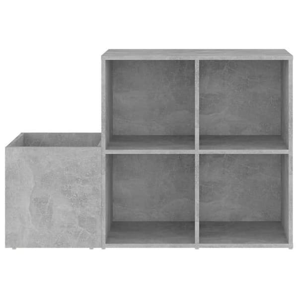 Maison Exclusive - Entré sko skab grå beton træ ingeniør