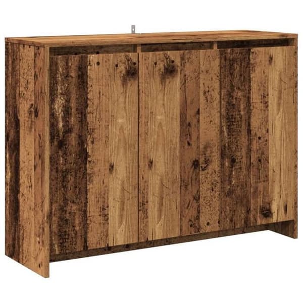Maison Exclusive - Buffet gammel træ 102x33x75 cm ingeniørtræ