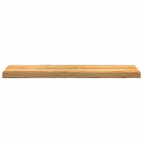 Maison Exclusive - Trappsteg 16 st ljusbrun 100x25x2 cm massiv ek